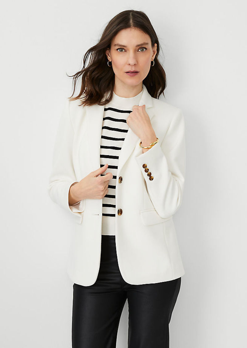 Ann Taylor The Greenwich Blazer in Pique