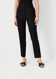 Ann Taylor The High Rise Ankle Pant in Linen Twill - Curvy Fit
