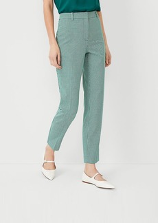 Ann Taylor The High Rise Eva Ankle Pant in Houndstooth