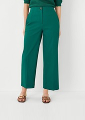 Ann Taylor The High Rise Kate Wide Leg Crop Pant in Texture - Curvy Fit