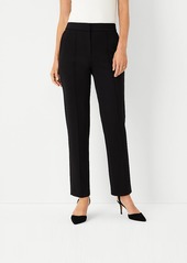 Ann Taylor The Pintucked Straight Leg Pant in Double Knit