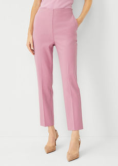 Ann Taylor The High Rise Side Zip Ankle Pant in Bi-Stretch