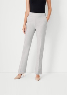 Ann Taylor The High Rise Side Zip Straight Pant in Bi-Stretch