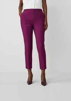 Ann Taylor The High Rise Size Zip Ankle Pant in Bi-Stretch - Curvy Fit