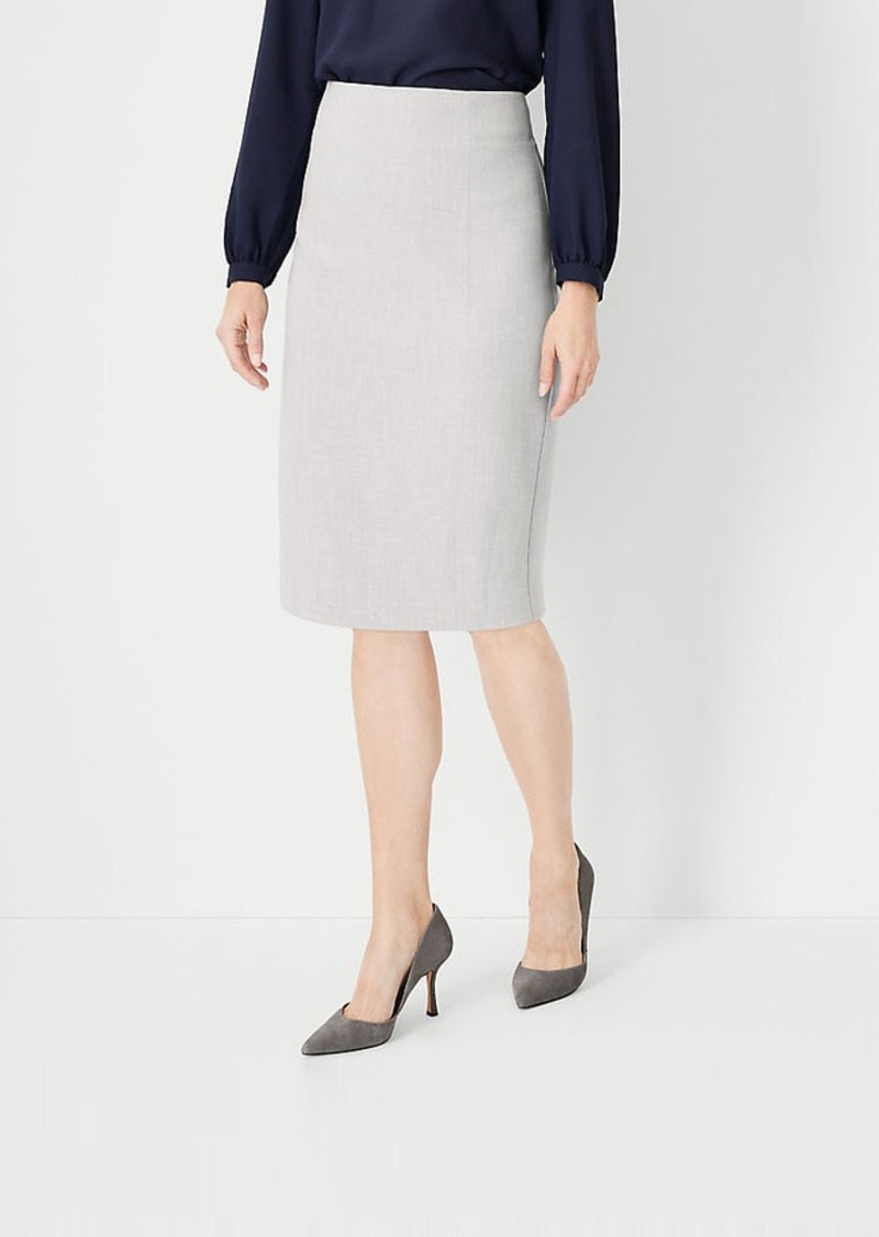 Ann Taylor The High Waist Seamed Pencil Skirt in Bi-Stretch