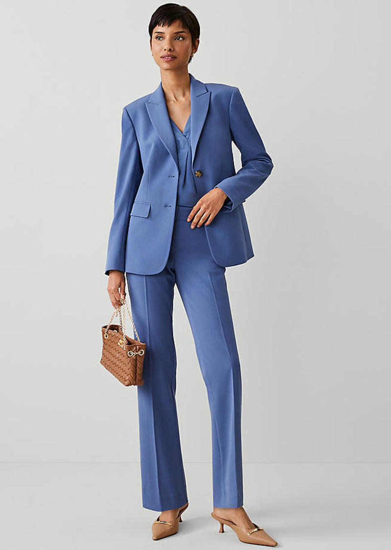 Ann Taylor The Mid Rise Straight Pant in Seasonless Stretch