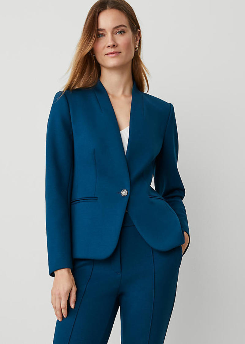 Ann Taylor The Cutaway Blazer in Double Knit