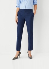 Ann Taylor The Petite Eva Ankle Pant in Lightweight Refined Denim