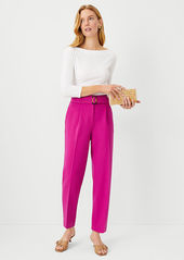 Ann Taylor The Petite Belted Taper Pant