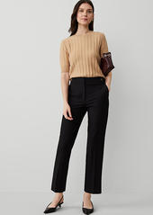 Ann Taylor The Petite Button Pencil Pant in Twill