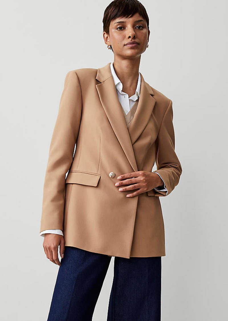 Ann Taylor The Petite Crosby Blazer in Twill