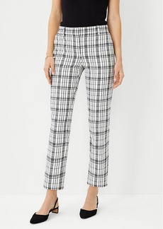 Ann Taylor The Petite Eva Ankle Pant in Plaid - Curvy Fit