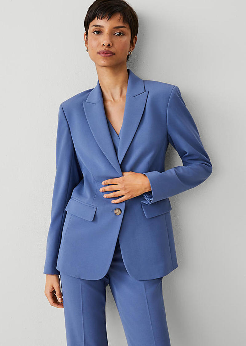 Ann Taylor The Petite Two Button Blazer in Seasonless Stretch