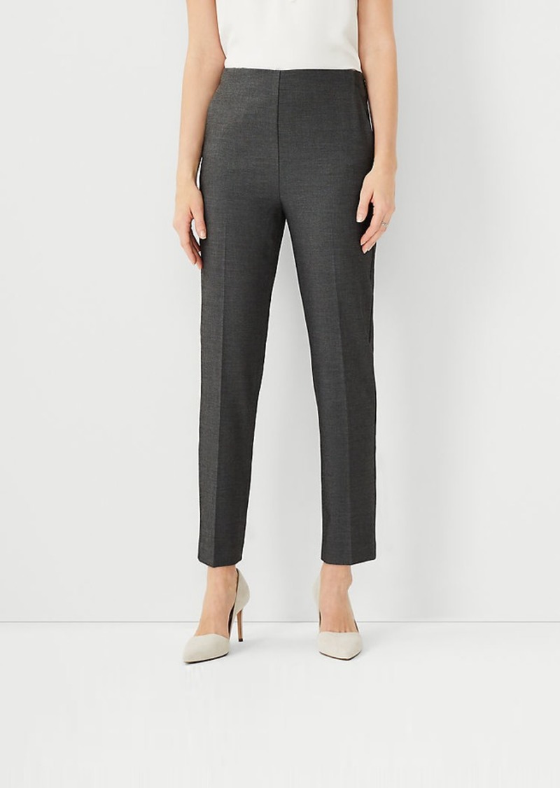 Ann Taylor The Petite Side Zip Ankle Pant in Bi-Stretch