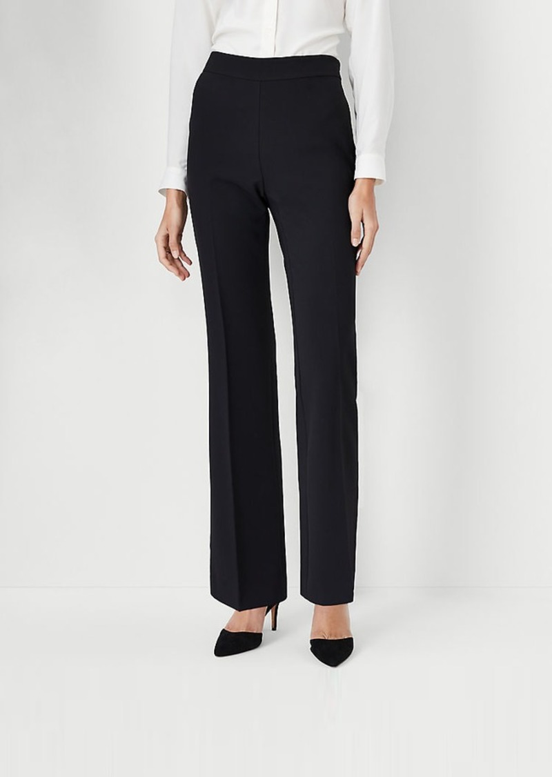 Ann Taylor The Petite Side Zip Trouser Pant in Fluid Crepe