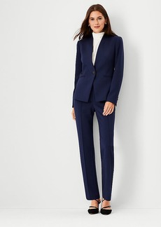 Ann Taylor The Petite Straight Pant in Double Knit