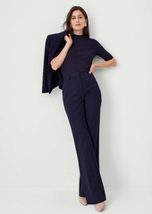 Ann Taylor The Petite High Rise Trouser Pant in Stretch Cotton