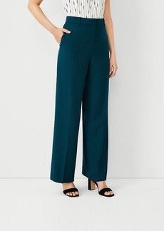 Ann Taylor The Petite Wide Leg Pant in Airy Wool Blend - Curvy Fit