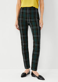 Ann Taylor The Petite High Waist Audrey Pant in Plaid