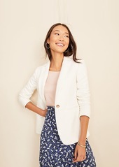 Ann Taylor The Petite Hutton Blazer in Piped Tweed