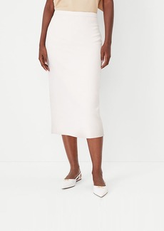 Ann Taylor The Petite Pencil Skirt in Textured Stretch