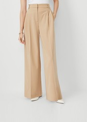 Ann Taylor The Petite Pleated Wide Leg Pant