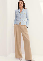 Ann Taylor The Petite Pleated Wide-Leg Pant