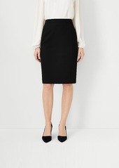 Ann Taylor The Petite Seamed Pencil Skirt in Seasonless Stretch