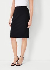 Ann Taylor The Petite Seamed Pencil Skirt in Seasonless Stretch