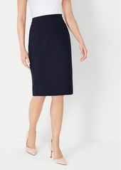 Ann Taylor The Petite Seamed Pencil Skirt in Seasonless Stretch