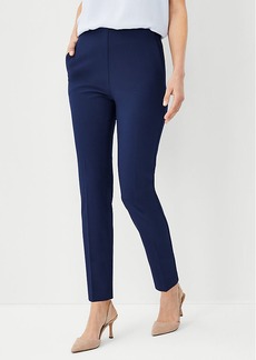 Ann Taylor The Petite Side Zip Ankle Pant in Bi-Stretch