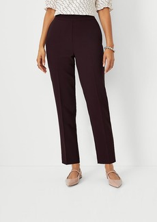 Ann Taylor The Petite Side Zip Ankle Pant in Fluid Crepe - Curvy Fit