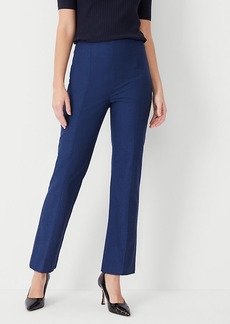 Ann Taylor The Petite Side Zip Pencil Pant in Polished Denim