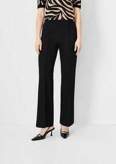 Ann Taylor The Petite Side Zip Straight Pant in Twill