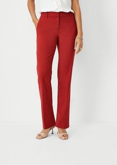 Ann Taylor The Petite Straight Pant in Lightweight Weave