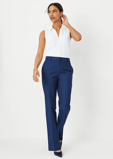 Ann Taylor The Petite Sophia Straight Pant in Polished Denim