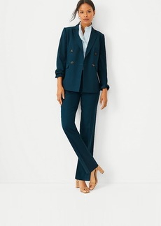 Ann Taylor The Petite Sophia Straight Pant in Airy Wool Blend