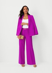 Ann Taylor The Petite Wide Leg Pant in Crepe