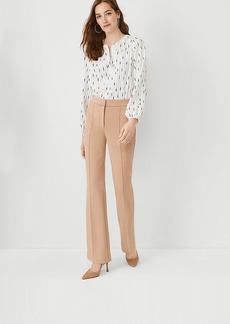 Ann Taylor The Pintucked Trouser Pant in Double Knit
