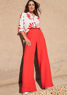 Ann Taylor The Palazzo Pant in Linen Blend