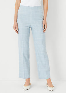 Ann Taylor The Side Zip High Rise Pencil Pant in Windowpane