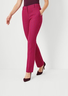 Ann Taylor The Sophia Straight Pant in Houndstooth