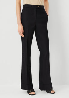 Ann Taylor The Cuffed Trouser Pant in Linen Twill - Curvy Fit