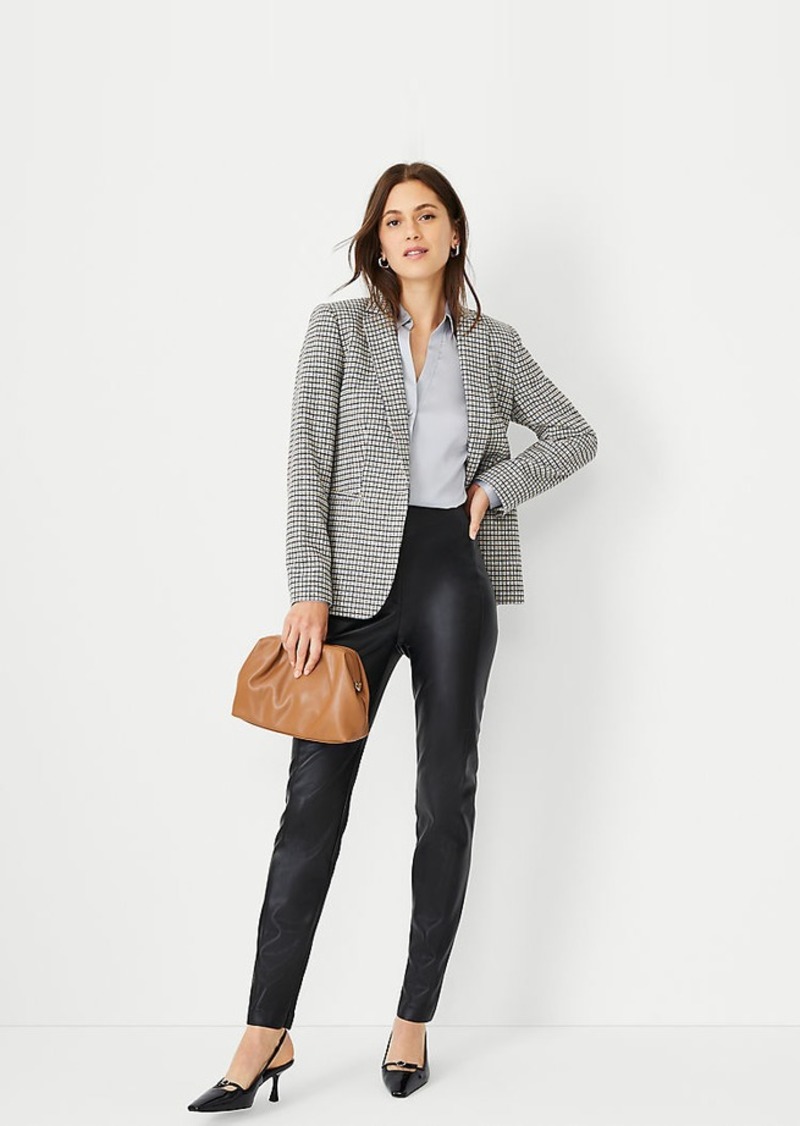 Ann Taylor The Tall Audrey Pant in Faux Leather