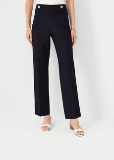 Ann Taylor The Tall Pencil Sailor Pant in Twill