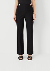 Ann Taylor The Tall Pencil Sailor Pant in Twill