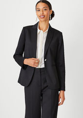 Ann Taylor The Tuxedo Blazer in Sateen