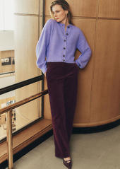 Ann Taylor The Perfect Wide-Leg Corduroy Pant