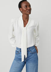 Ann Taylor Tie Neck Top