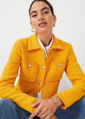 Ann Taylor Utility Sweater Jacket